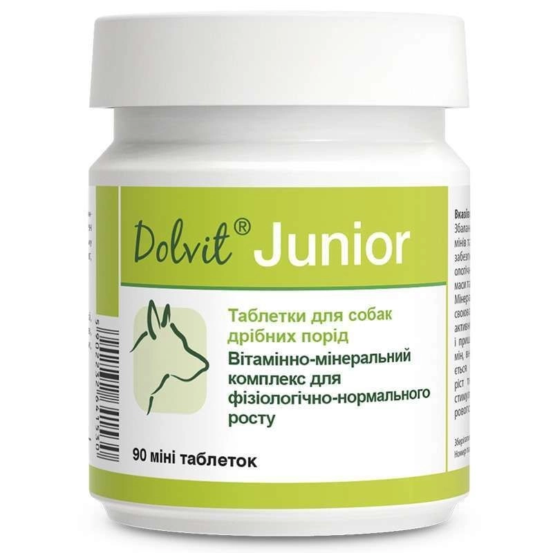 Dolfos Junior Mini таблетки для цуценят дрібних порід 1 таблетка (5902232645019) 
