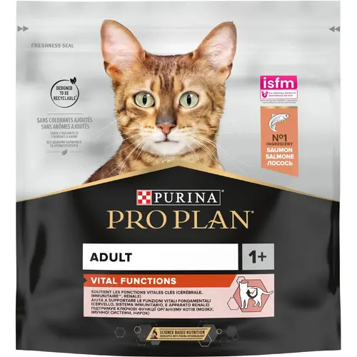 Purina Pro Plan Original Vital Functions Adult  сухий корм для котів 400 г - з лососем (7613036545037)