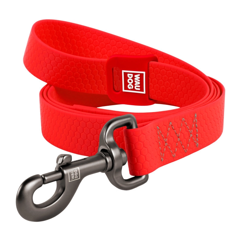 WAUDOG Waterproof повідець для собак S - водостійкий, червоний (4823089314006) 
