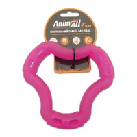 AnimAll Fun Кільце 6 сторін іграшка для собак 15 см - фіолетова (2000981169176) 