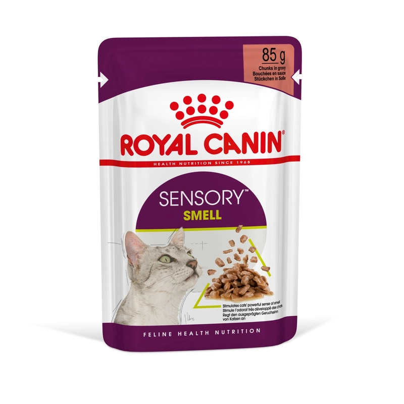 Royal Canin Sensory Smell Gravy ВОЛОГИЙ КОРМ Супер-преміум коти (вибагливі) 85 г 