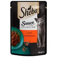 Sheba Sauce Collection ВОЛОГИЙ КОРМ Premium коти (з яловичиною) 85 г 