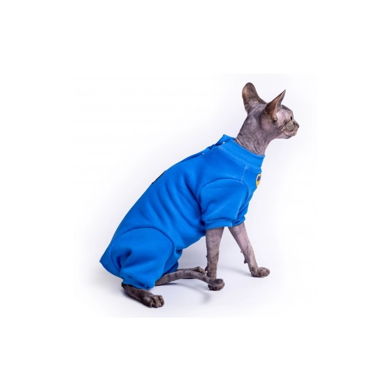 Style Pets Elektro утеплений боді для котів L- - блакитний (3000000004593)  - фото 2