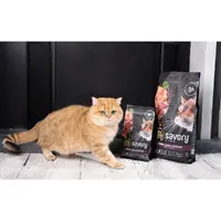 Savory Adult сухий корм для стерилізованих котів 400 г - з ягням і куркою (4820232630105)  - фото 2