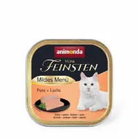 Animonda Vom Feinsten вологий корм для котів 100 г - з індичкою та лососем (4017721830485) 