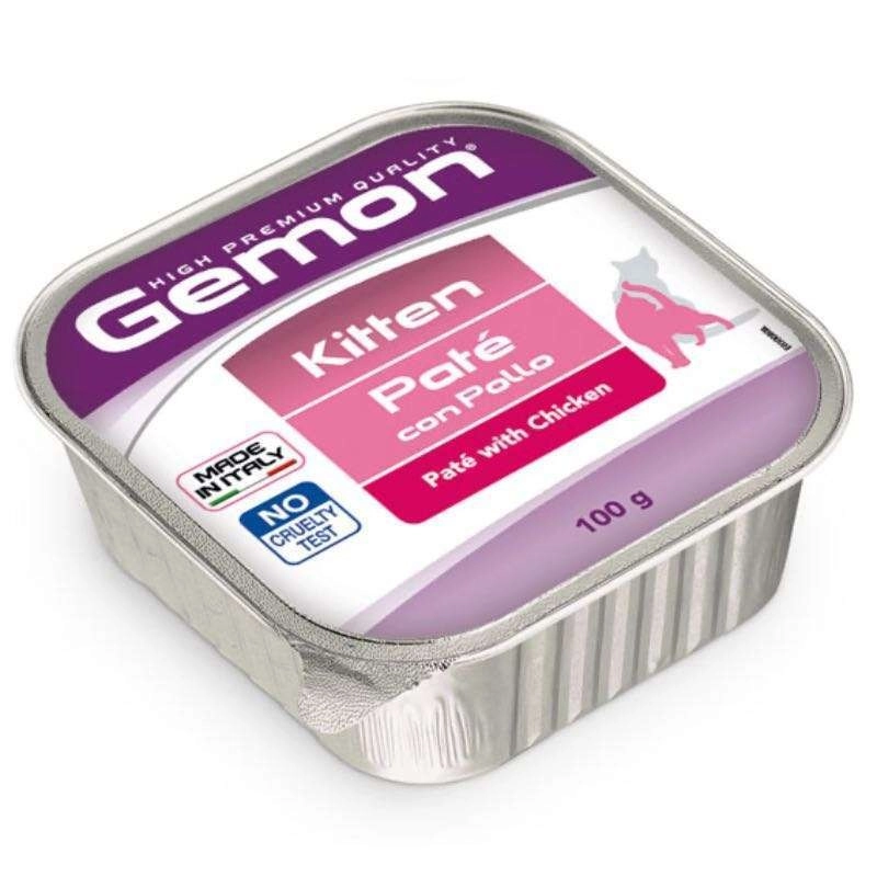 Gemon Kitten Pate ВОЛОГИЙ КОРМ Економ кошеня (паштет з куркою) 100 г 