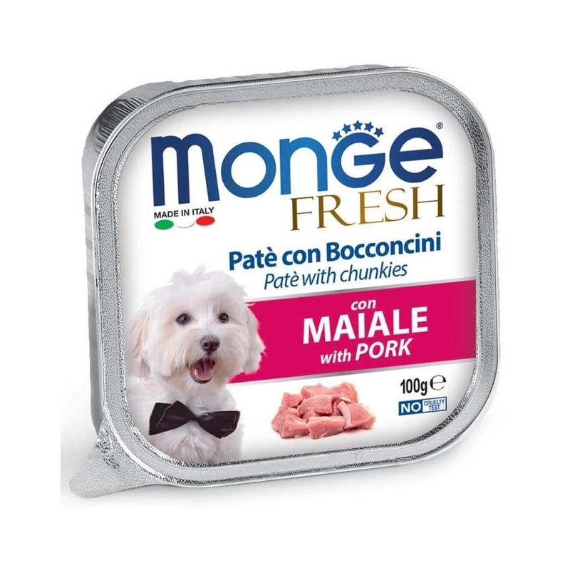 Monge Fresh Pork ВОЛОГИЙ КОРМ Premium собаки (зі свининою) 100 г 