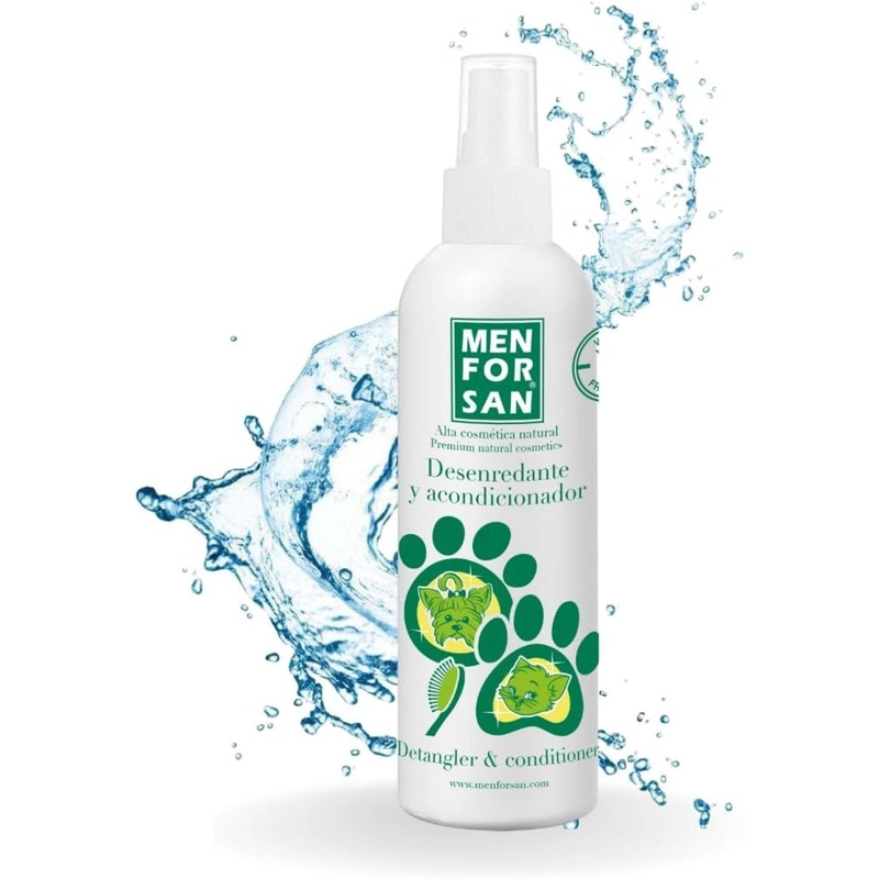 MenForSan Detangler&Conditioner кондиціонер для котів та собак для розплутування та блиску шерсті 125 мл (8414580022666)  - фото 2