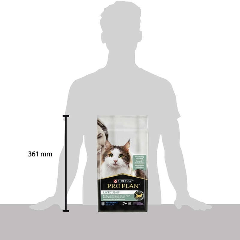 Purina Pro Plan LiveClear Senior СУХИЙ КОРМ Холістік коти (стерилізовані) 1.4 кг  - фото 2