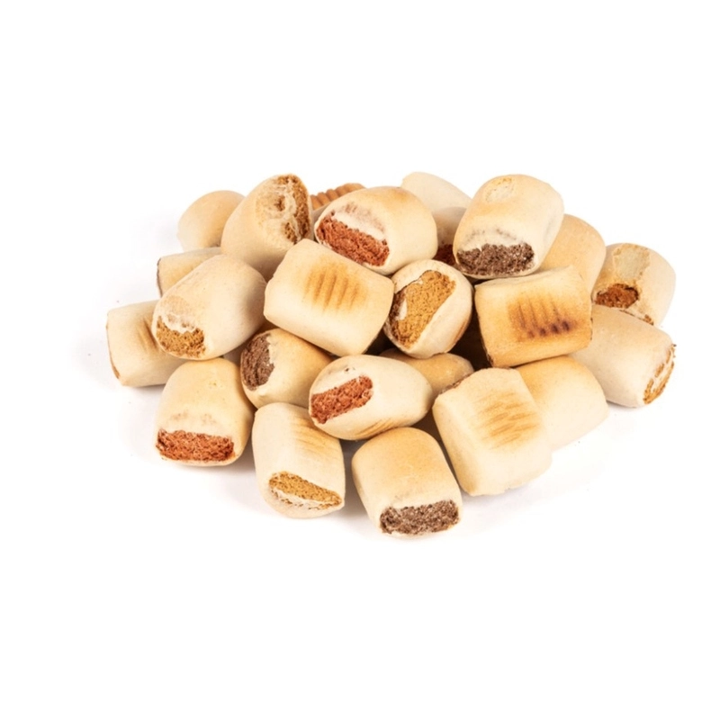 MERA Bakery Meaty Rolls Mix ЛАСОЩІ Економ собаки (мікс м'ясних рулетиків) 400 г  - фото 2
