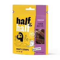 Half&Half Meaty Strips Adult ЛАСОЩІ Premium коти (з качкою) 50 г 