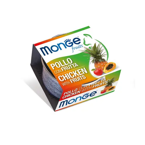 Monge Fruit ВОЛОГИЙ КОРМ Premium коти (з куркою та фруктами) 80 г