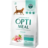 Optimeal Extra Shine СУХИЙ КОРМ Супер-преміум коти (з тріскою) 700 г 