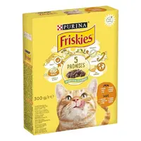 Friskies сухий корм для котів 300 г - з куркою та овочами (7613031868247) 