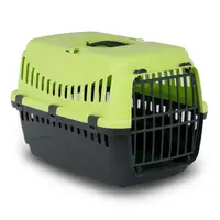 GIPSY 1 small Light Green переноска для котів 46x31x32 см - з пластиковими дверцятами (8058093276484) 