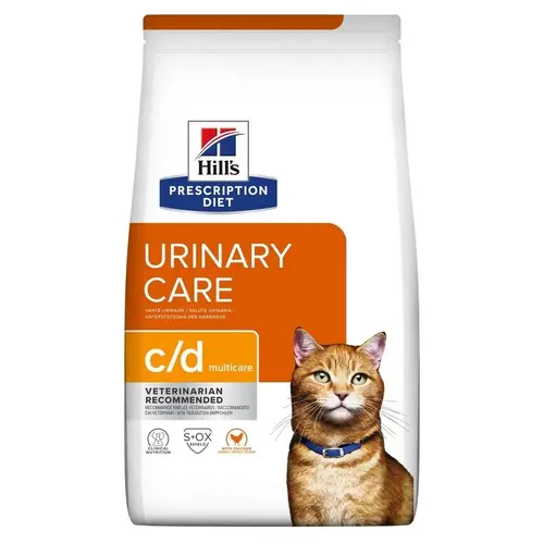 Hill's Prescription Diet c/d Feline СУХИЙ КОРМ Холістік коти (для лікування циститів) 400 г