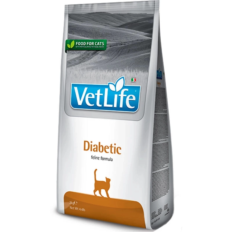 Farmina Vet Life Diabetic сухий корм для котів при цукровому діабеті 2 кг - з куркою (8010276025326) 
