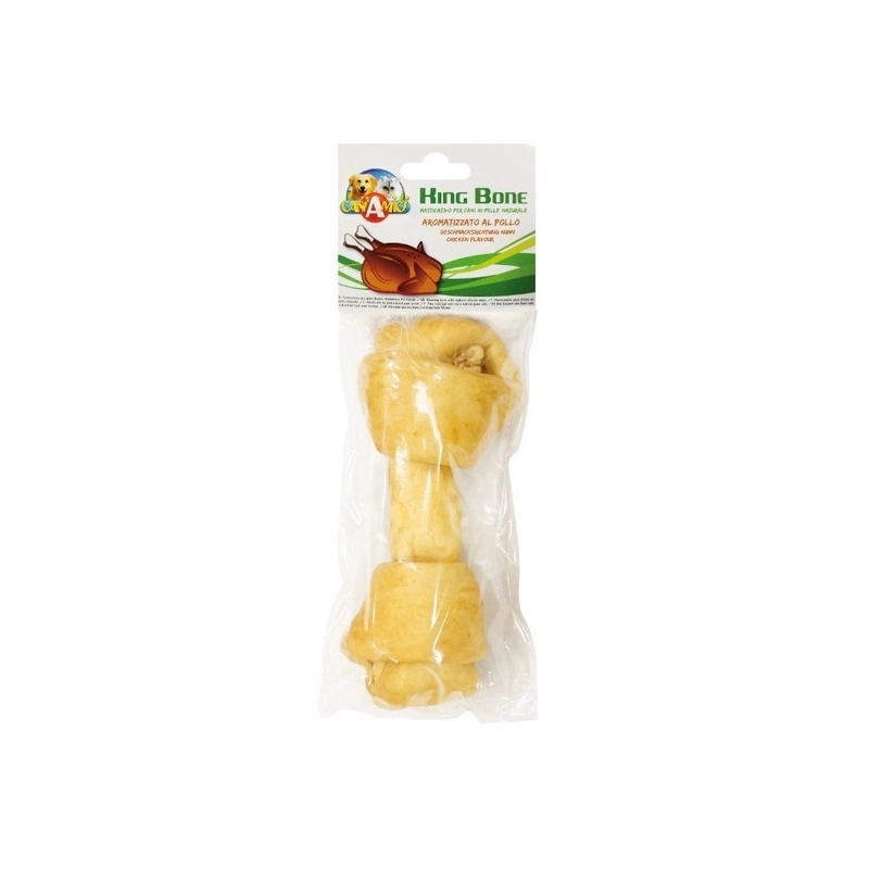 Croci King Bone Chicken ЖУВАЛЬНІ ЛАСОЩІ Premium собаки (вузлова кістка) 15 см 60 г 