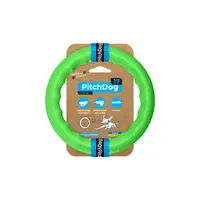 PitchDog17 кільце для собак для апортировки D=17 см - салатове (4823089302386) 