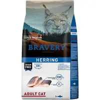 BRAVERY GF Herring Adult Sterilized СУХИЙ КОРМ Холістік коти (з оселедцем) 600 г 