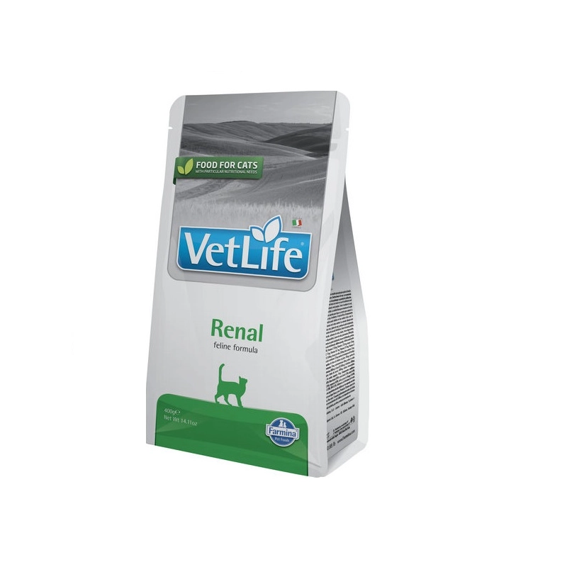 Farmina Vet Life Renal сухий корм для котів при захворюваннях нирок 400 г - з куркою (8010276025159) 