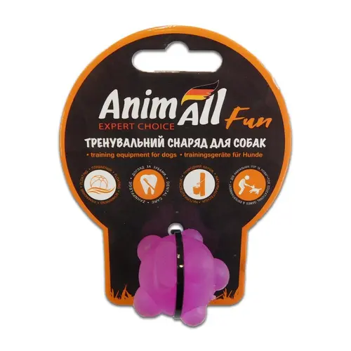 AnimAll Fun Куля іграшка для собак 3 см - фіолетова (2000981167271)