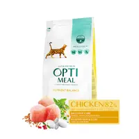 Optimeal Nutrient Balance СУХИЙ КОРМ Супер-преміум коти (з куркою) 700 г  - фото 4