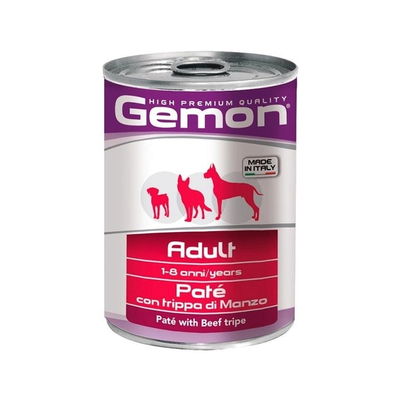 Gemon Dog Wet Adult влажный корм для собак 400 г - с говядиной (8009470387804) 