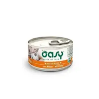 Oasy Cat вологий корм для котів 85 г - з яловичиною (8053017342795) 
