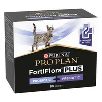 Purina Pro Plan Fortiflora Plus пробіотик для котів та кошенят 1.5 г - для підтримки мікрофлори ШКТ (8445290507495) 