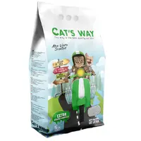 CAT'S WAY наповнювач для котячого туалету 5 л - бентонітовий, з ароматом алое вера (8682162004601) 