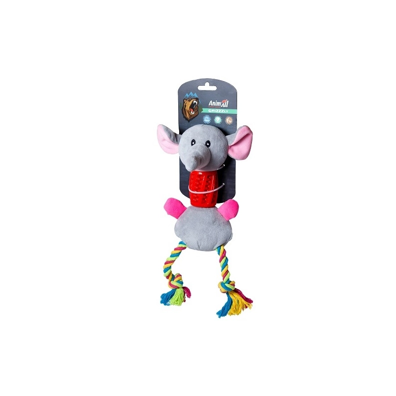 AnimAll GrizZzly Слоненя іграшка для собак 30х13х10 см (2000981277376) 
