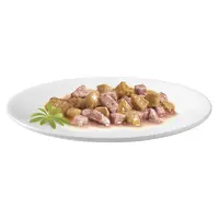 Gourmet Gold ВОЛОГИЙ КОРМ Преміум коти (з лососем та куркою) 85 г  - фото 3