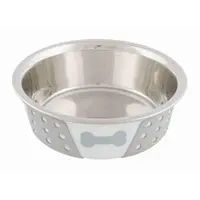 Trixie миска для собак 14 см 400 мл - з силіконовими вставками (4011905252551) 