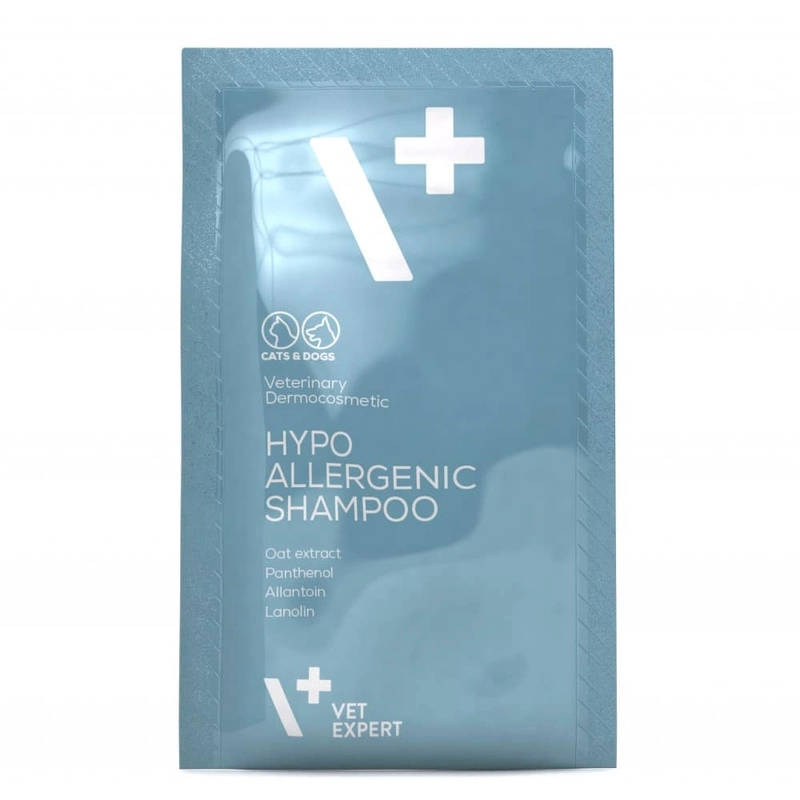 Vet Expert Hypoallergenic Shampoo шампунь гіпоалергенний для котів і собак 15 мл - саше (5902414200364) 