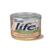 Lifecat Le Ricette Natural ВОЛОГИЙ КОРМ Супер-преміум коти (з тунцем та лососем) 150 г 