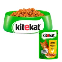Kitekat ВОЛОГИЙ КОРМ Економ коти (з куркою) 85 г  - фото 3