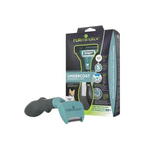 FURminator Short Hair фурмінатор для котів з короткою шерстю S (4048422141198)