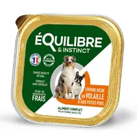 Equilibre & Instinct Poultry & Peas ПАШТЕТ Економ собаки (з птицею та горохом) 300 г 