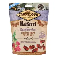 Carnilove Dog Crunchy Snack ЛАСОЩІ Холістік собаки (зі скумбрією та малиною) 200 г 