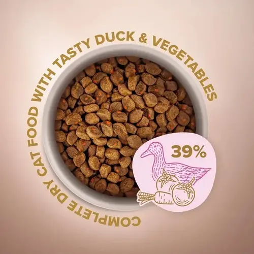 Club 4 Paws Premium Selection KIBBLES СУХИЙ КОРМ Premium коти (з качкою та овочами) 1,5 кг