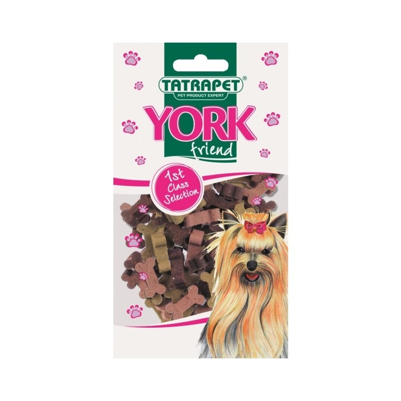 York ЛАСОЩІ Економ собаки (снеки-кістковий мікс) 90 г 