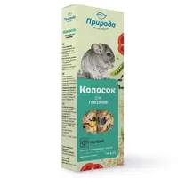Ласощі для гризунів Природа Колосок овочевий 140 г (4820157400517) 