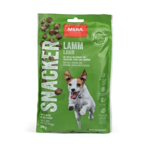 Mera Snacker Lamb ЛАСОЩІ Premium собаки (м'які снеки) 200 г