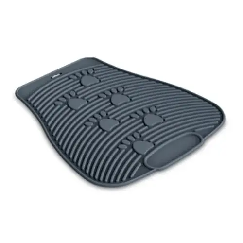 Irak Plastyk PT-350 килимок пластиковий під котячий туалет 41.5x36 см - графіт (8696219415371)