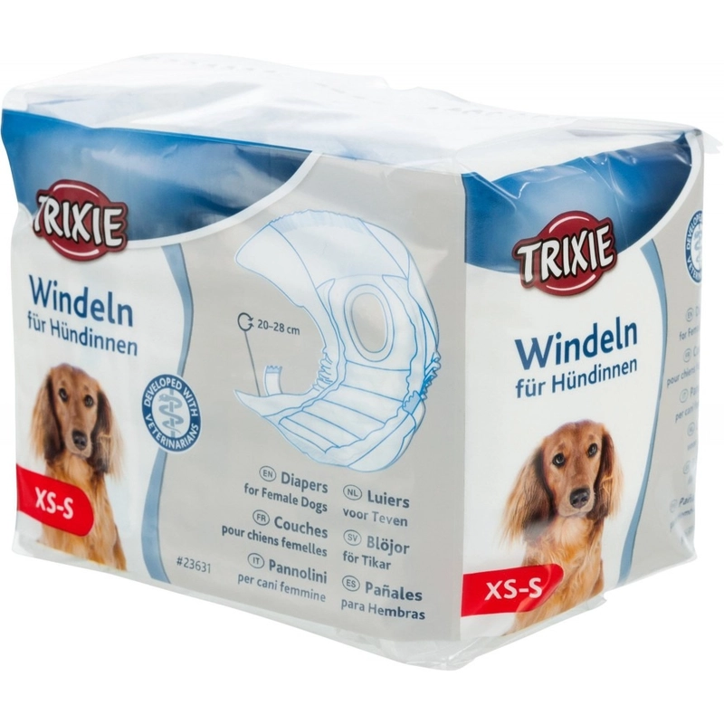 Trixie підгузки для собак XS-S 20-28 см (4011905236315) 