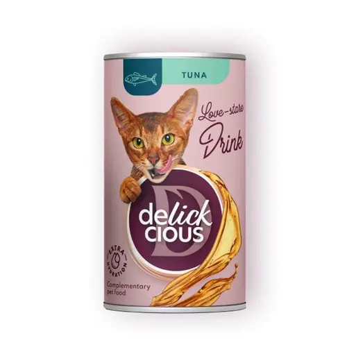 Delickcious влажный корм-напиток для кошек 140 г - океаническая рыба (4820269141544)