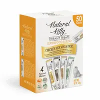 Natural Kitty Creamy Treat Mega Pack лакомство для кошек 12 г - с курицей (4712937601224) 