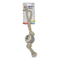 Croci ECO М'яч з ручкою іграшка для собак 6х34 см - канат-грейфер (8023222143289) 