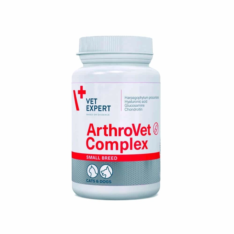 Vet Expert ArthroVet Complex Small breed&cats харчова добавка для котів та собак 1 капсула - для підтримання здоров’я функції хрящів і суглобів (59018 